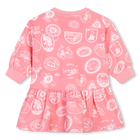 Vestido de manga comprida KENZO KIDS 
                    GIRL