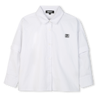 Camisa de popelina de algod&atilde;o DKNY 
                    GIRL