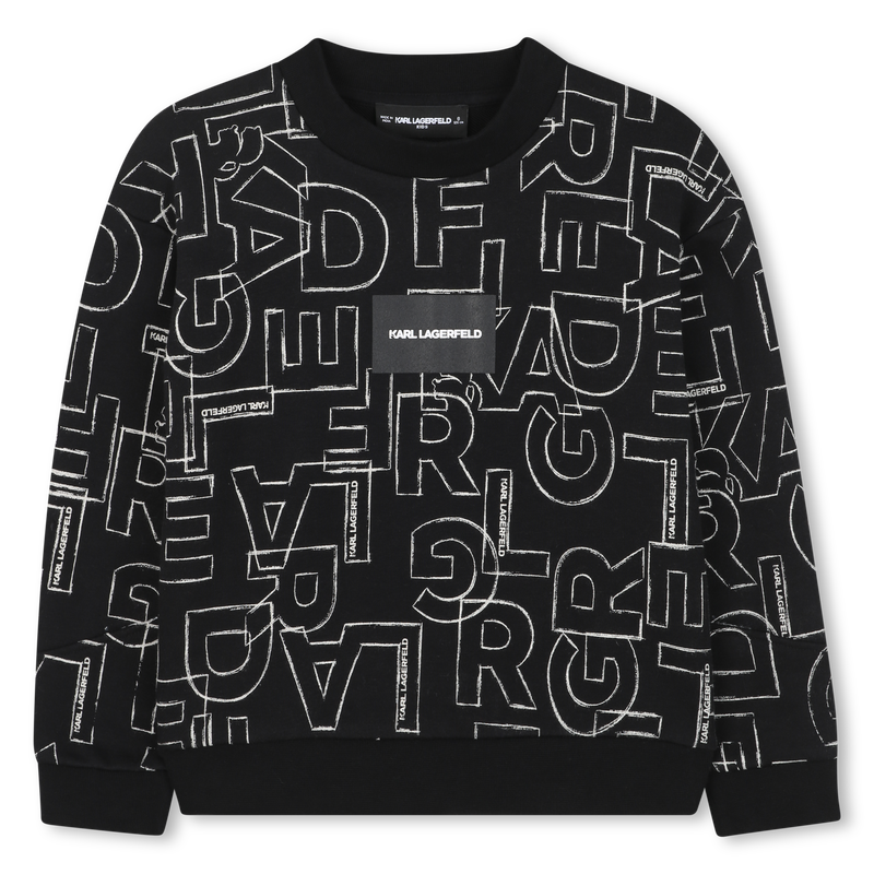 Moletom de lã KARL LAGERFELD KIDS 
                    BOY
