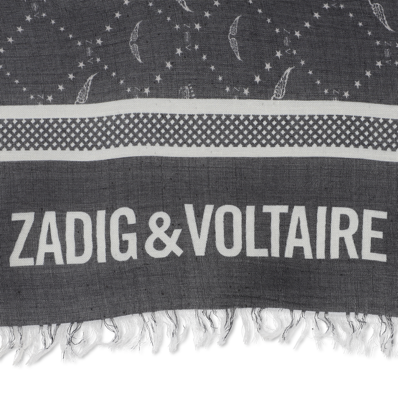 Lenço estampado ZADIG & VOLTAIRE 
                    GIRL