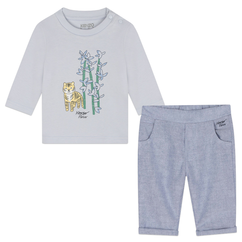 T-Shirt & Trousers Set KENZO KIDS 
                    BOY