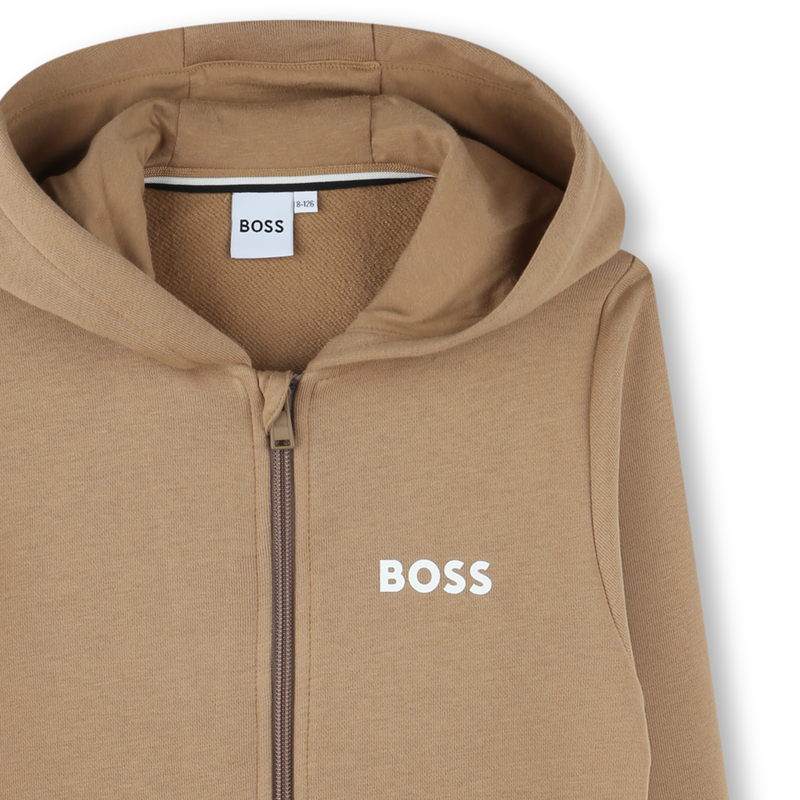 HOODED CARDIGAN BOSS 
                    BOY