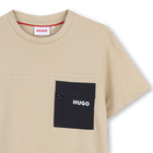 T-shirt de manga curta HUGO 
                    BOY