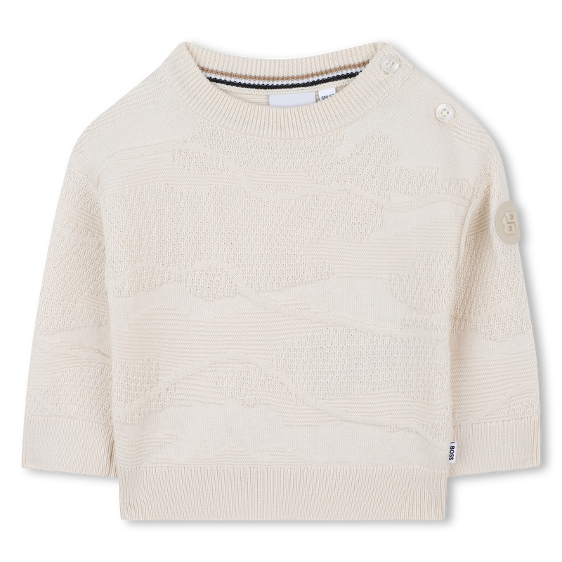 Camisola com decote redondo BOSS 
                        BOY