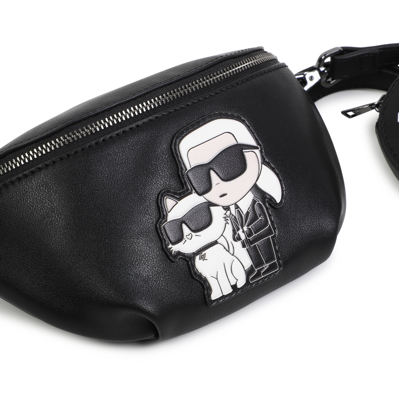 Bolsa de cintura e carteira KARL LAGERFELD KIDS 
                        GIRL