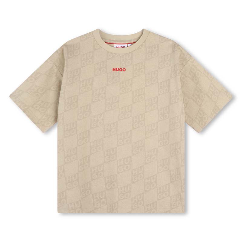 T-shirt de manga curta HUGO 
                        BOY