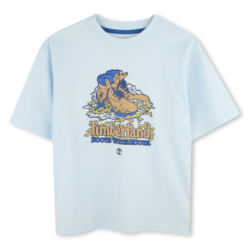 Loose T-shirt with print TIMBERLAND 
                    BOY