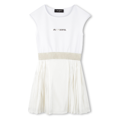 Vestido formal sem mangas KARL LAGERFELD KIDS GIRL