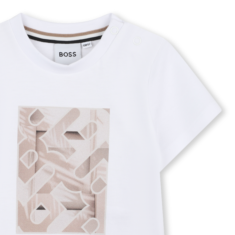 T-shirt de mangas curtas BOSS 
                        BOY