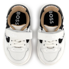 Sapatilhas de pele com velcro BOSS 
                    BOY