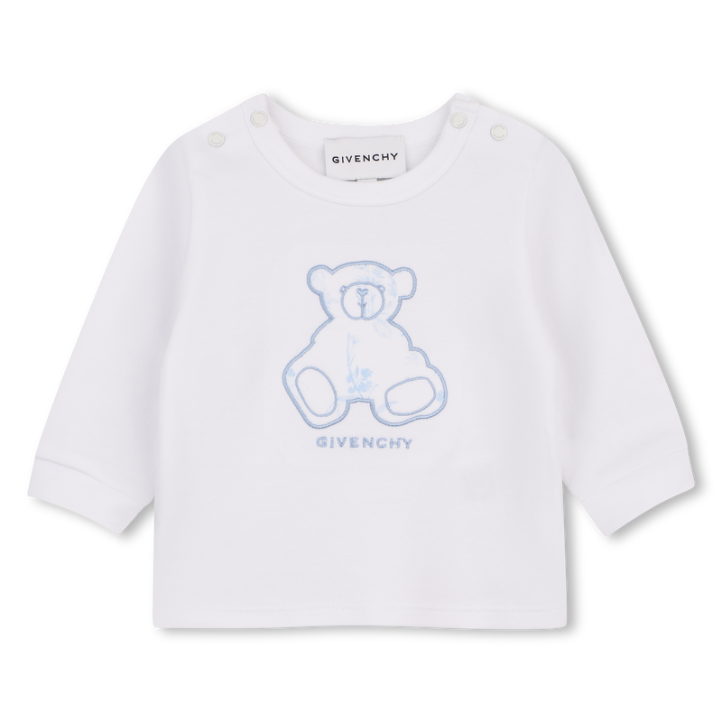 Conjunto de macac&atilde;o e camiseta GIVENCHY 
                        MENINO