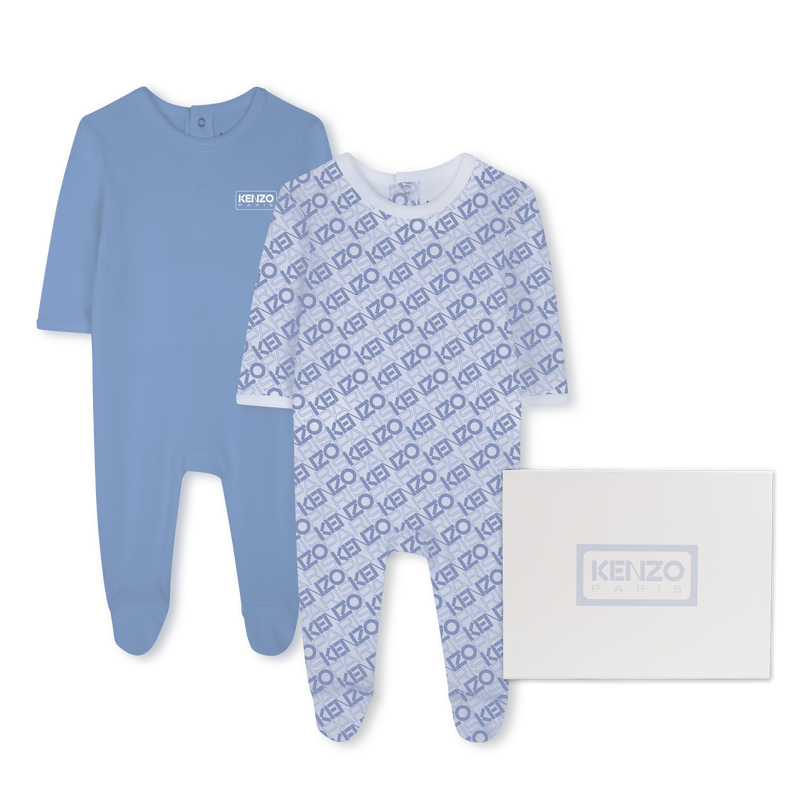 Lote de 2 pijamas de algod&atilde;o KENZO KIDS 
                        UNISEX