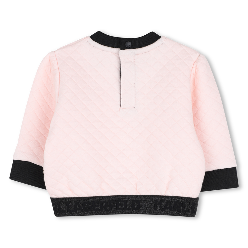 Conjunto de moletom e saia KARL LAGERFELD KIDS 
                        MENINA
