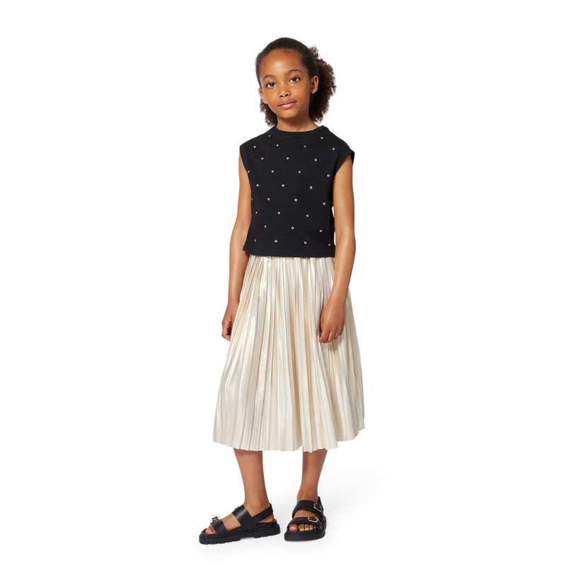 Saia formal plissada MICHAEL KORS 
                        GIRL