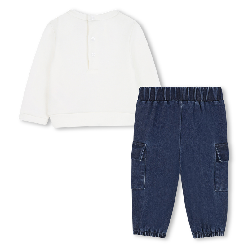 Conjunto de moletom e calça MICHAEL KORS 
                    GIRL