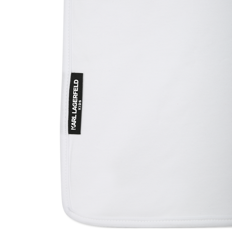 Manta de algod&atilde;o estampada KARL LAGERFELD KIDS 
                        UNISEX