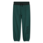 Cal&ccedil;as de jogging em molet&atilde;o KARL LAGERFELD KIDS 
                    BOY