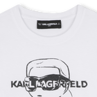 T-shirt de manga curta KARL LAGERFELD KIDS 
                    GIRL