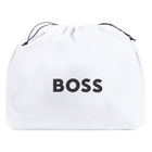 Saco muda-fraldas estampado BOSS 
                    UNISEX