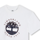 T-shirt com log&oacute;tipo TIMBERLAND 
                    MENINO