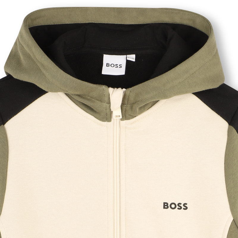 Cardigan com capuz BOSS 
                    BOY