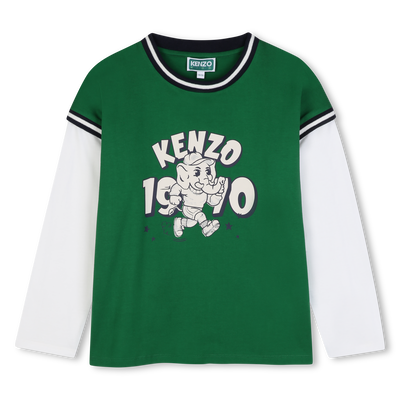 Camiseta de manga longa KENZO KIDS BOY