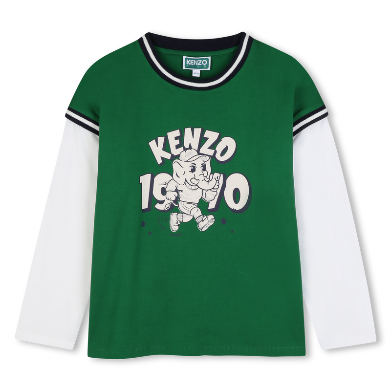 Camiseta de manga longa KENZO KIDS 
                        BOY