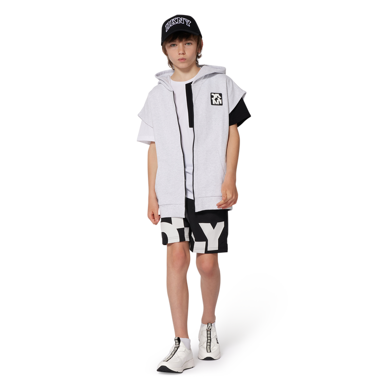 Bon&eacute; de sarja de algod&atilde;o DKNY 
                        UNISEX