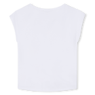 T-shirt de manga curta KARL LAGERFELD KIDS 
                    GIRL