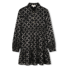 Vestido de poli&eacute;ster de manga comprida MICHAEL KORS 
                    GIRL