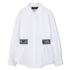 Camisa de manga comprida KARL LAGERFELD KIDS 
                    GIRL