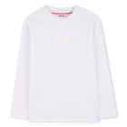 Camiseta de manga comprida, BRANCO, hi-res