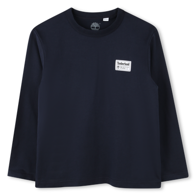 T-shirt unissexo com etiqueta TIMBERLAND BOY