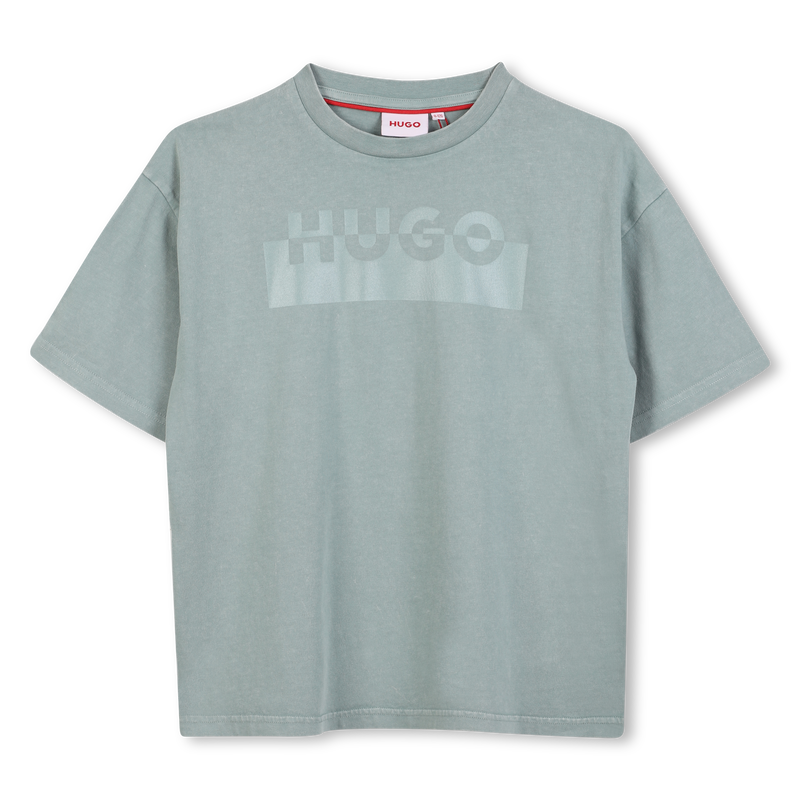 T-shirt de manga curta HUGO 
                    BOY