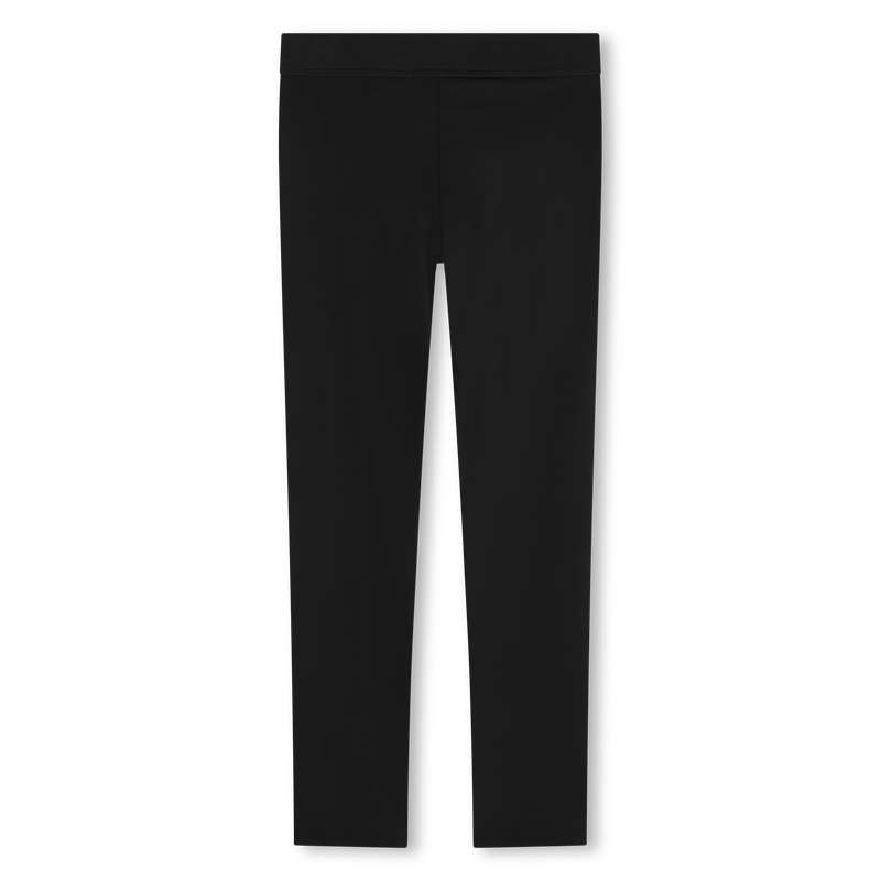 Leggings com flocagem BOSS 
                    GIRL