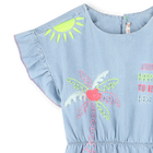 Vestido de ganga com bordados BILLIEBLUSH 
                    GIRL