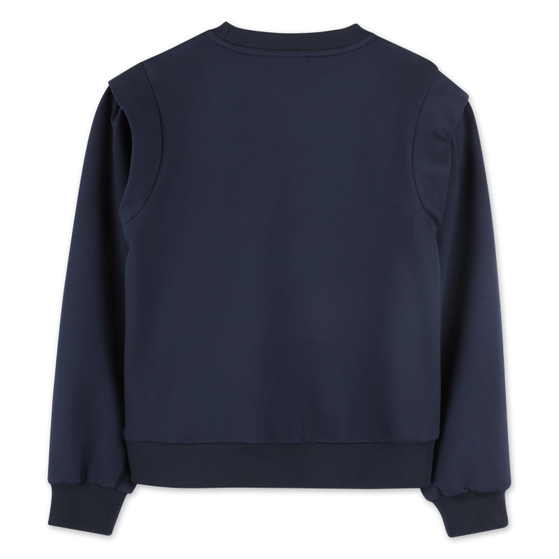 Sweatshirt bordada BOSS 
                        MENINA