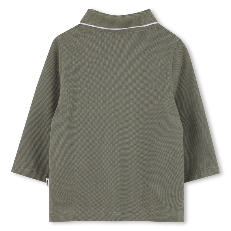 Camisa p&oacute;lo de manga comprida BOSS 
                        BOY