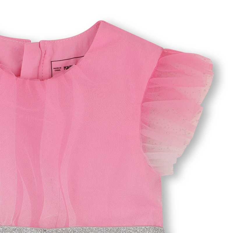 Vestido de cerim&ocirc;nia KARL LAGERFELD KIDS 
                        GIRL