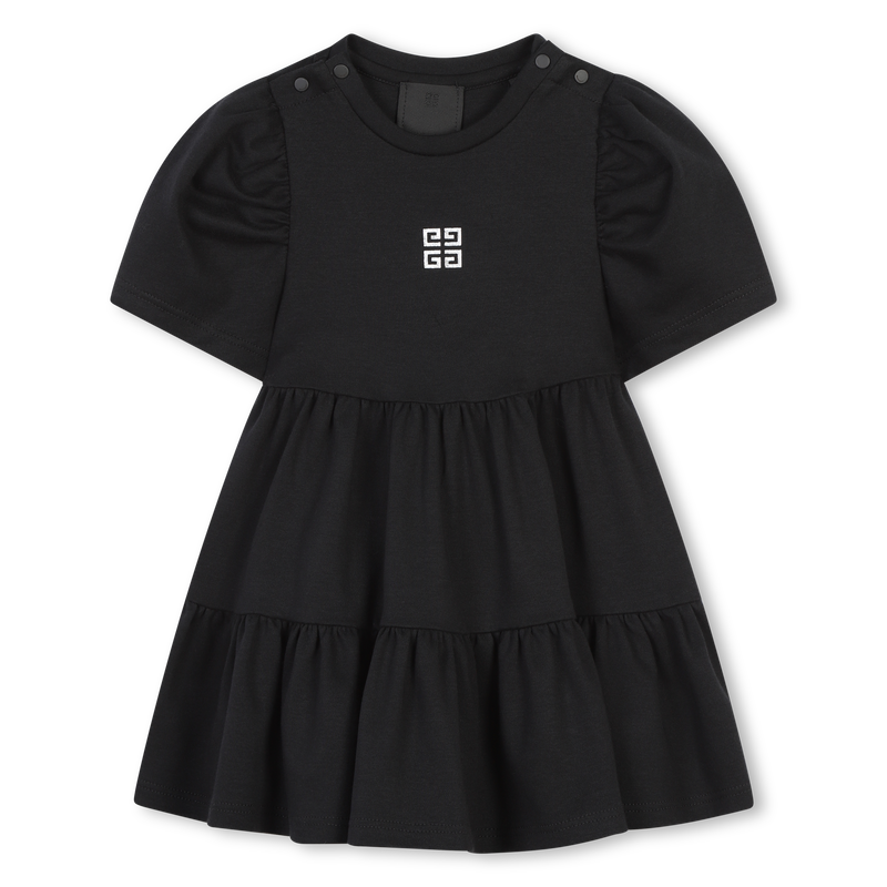 Vestido mangas curtas algodão GIVENCHY 
                    GIRL