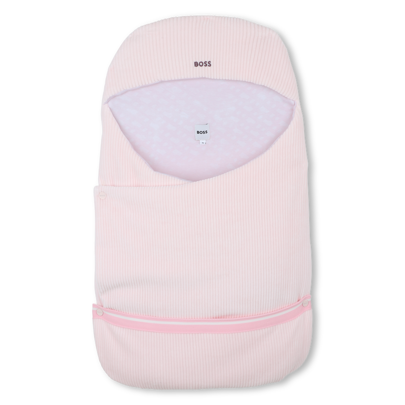 Estamenha de veludo listrado BOSS 
                    UNISEX