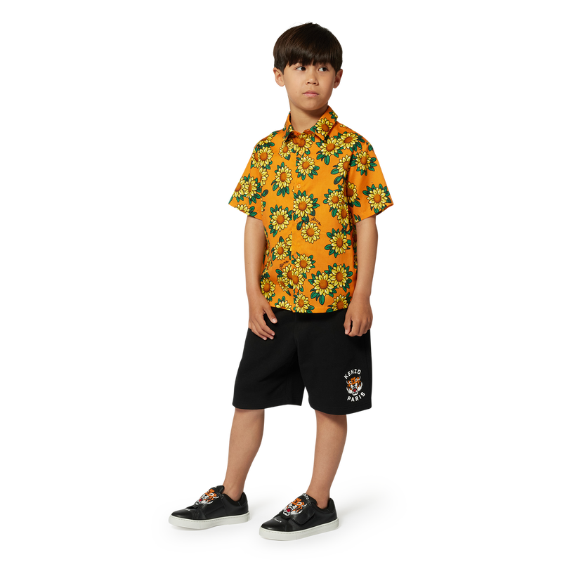 Bermudas de jogging em molet&atilde;o KENZO KIDS 
                        BOY