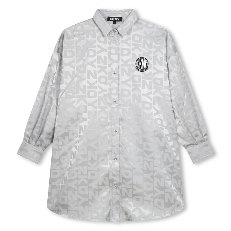 Vestido de manga comprida DKNY 
                        GIRL