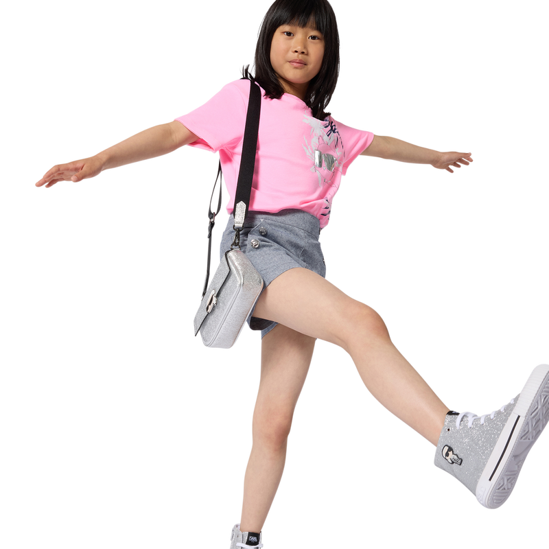 T&eacute;nis rendados KARL LAGERFELD KIDS 
                        GIRL