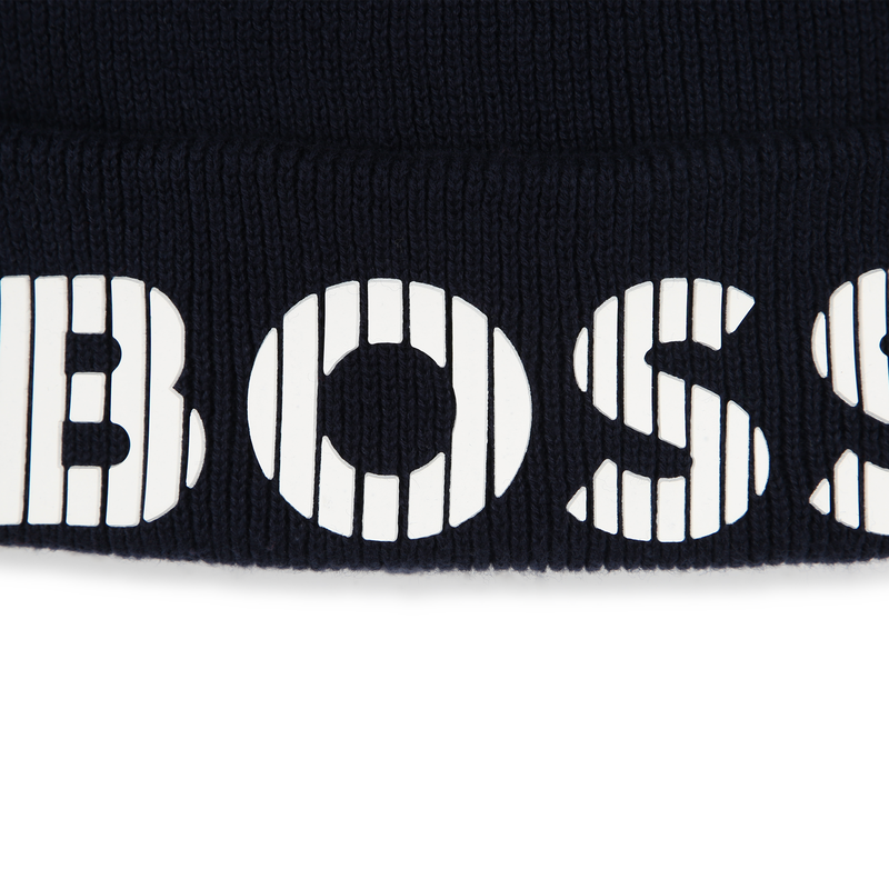 Logo Cuff Beanie BOSS 
                    BOY