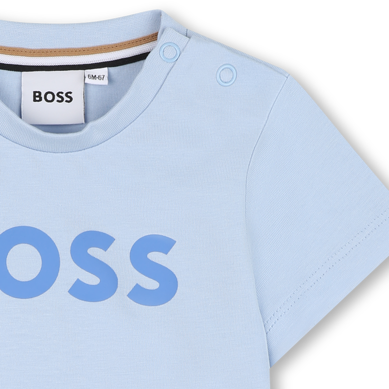 T-shirt de mangas curtas BOSS 
                        BOY