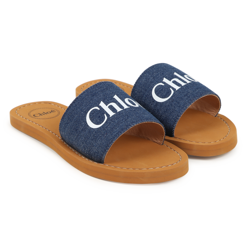 Denim Slides CHLOE 
                    GIRL