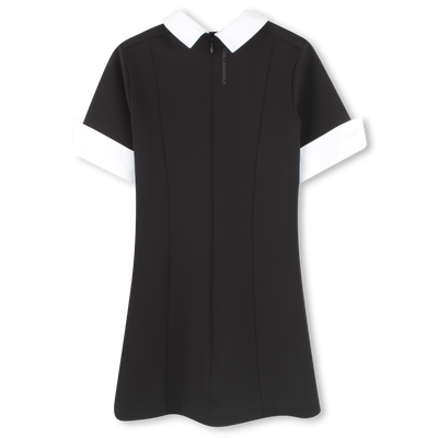 Vestido de manga curta KARL LAGERFELD KIDS GIRL