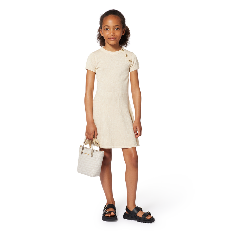 Vestido de cerim&oacute;nia em malha MICHAEL KORS 
                        GIRL