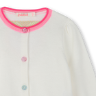 Cardig&atilde; de algod&atilde;o com bot&otilde;es BILLIEBLUSH 
                    GIRL